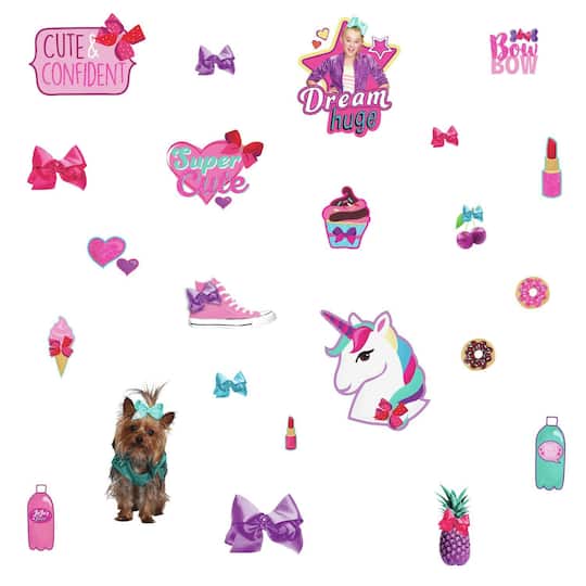 RoomMates Jojo Siwa Cute & Confident Peel & Stick Wall Decals
